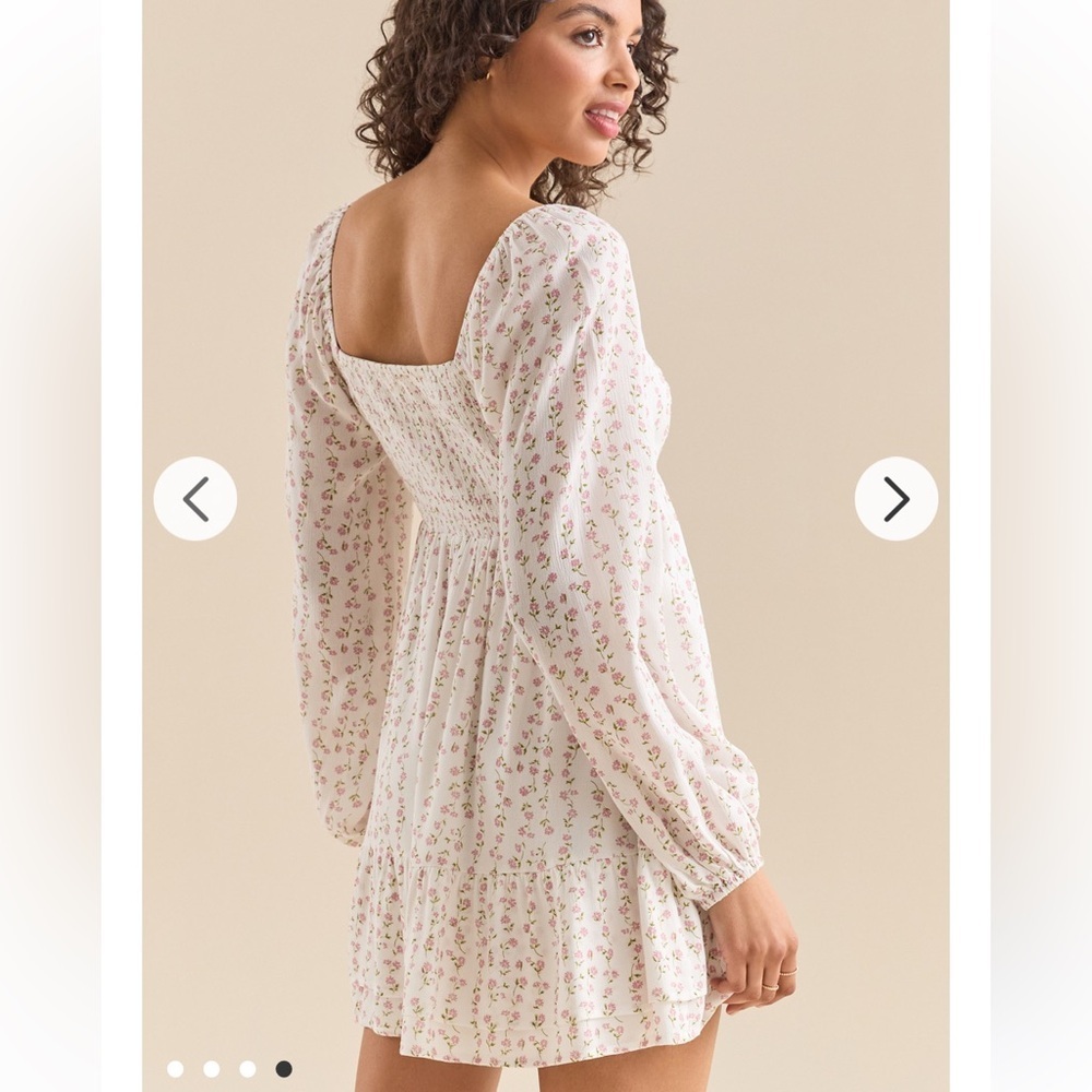 New with tags Altar’d state Lenny floral babydoll dress - Picture 4 of 4